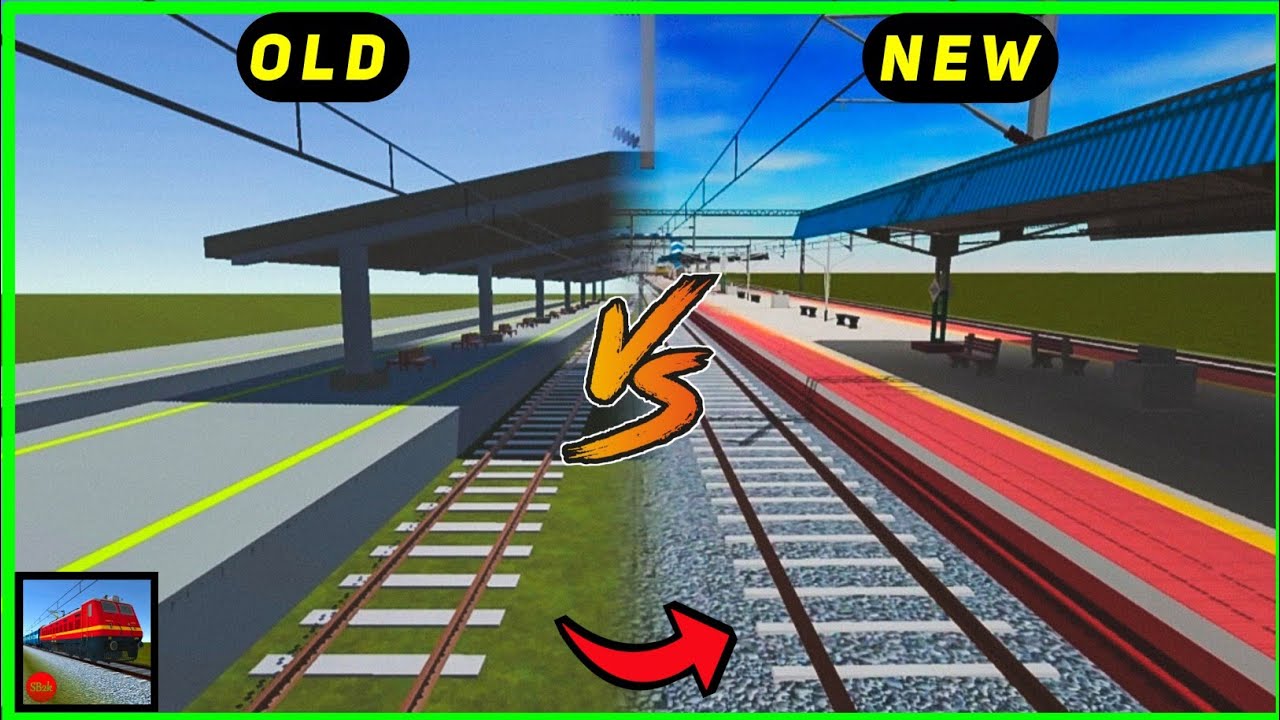 Indian Train Crossing 3D | Before V/S After | Evolution | SB2K Apps | RGI |