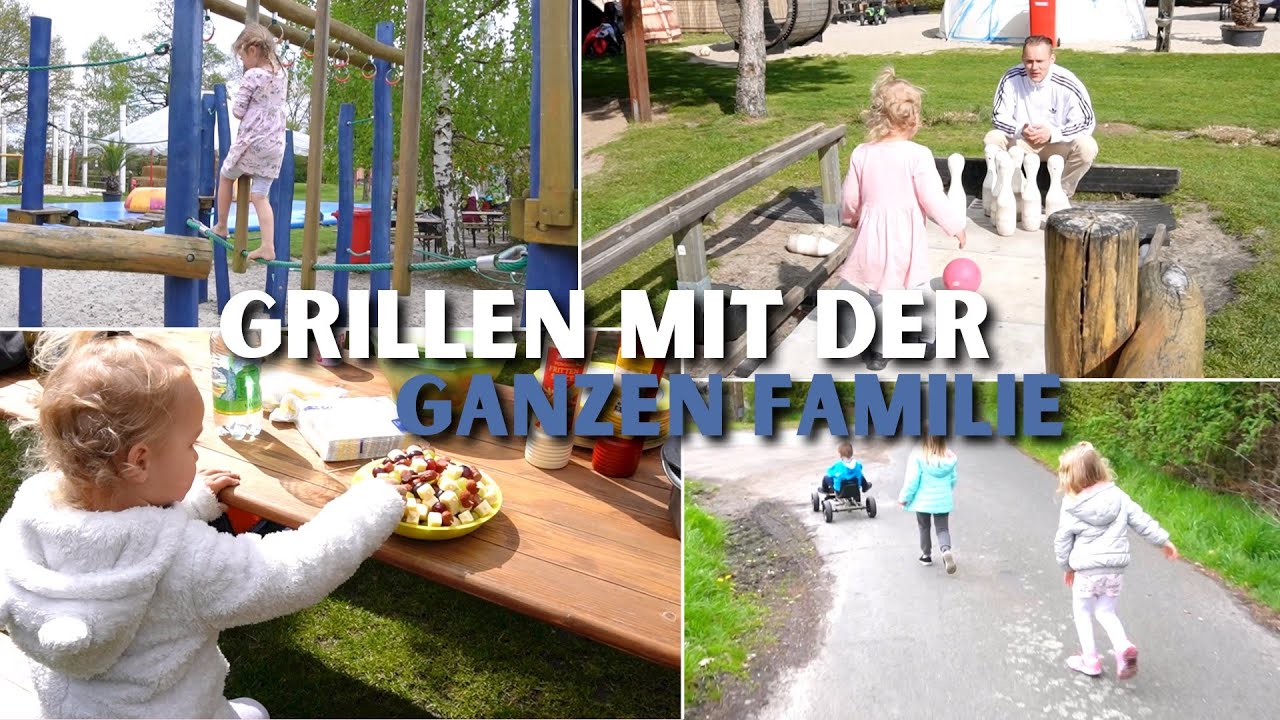 Wir grillen im Irrgarten | Familientag 🤍