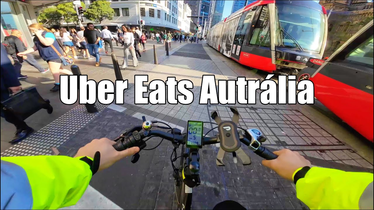 COMO É TRABALHAR DE UBER EATS NA AUSTRÁLIA?