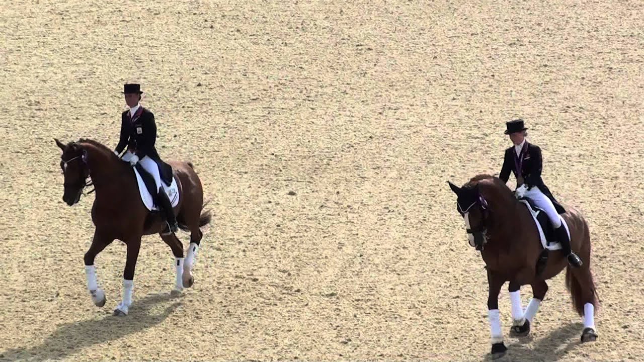 London 2012 Individual Dressage Lap of Honour