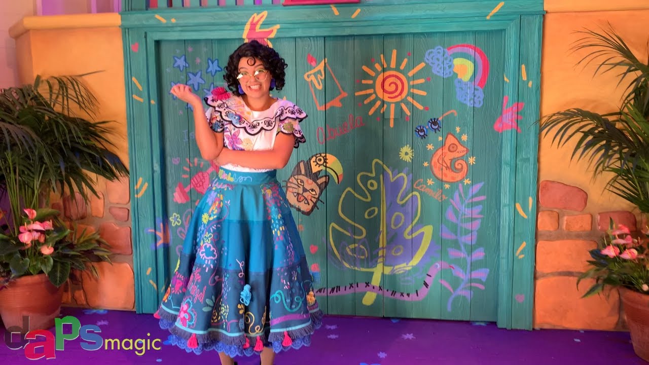 Mirabel from Encanto's Meet and Greet - Holidays at Disneyland