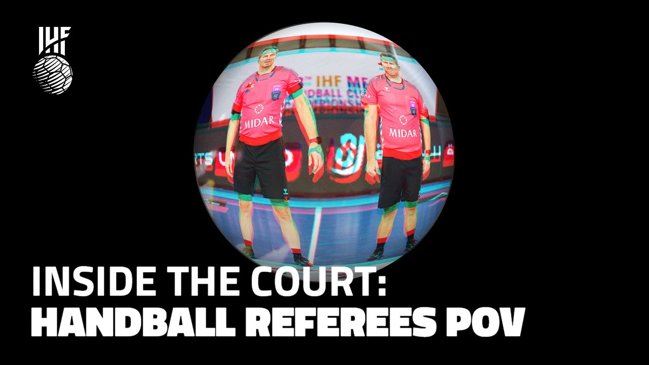 Handball referees POV: inside the court at the 2025 IHF Men's Club World Championship