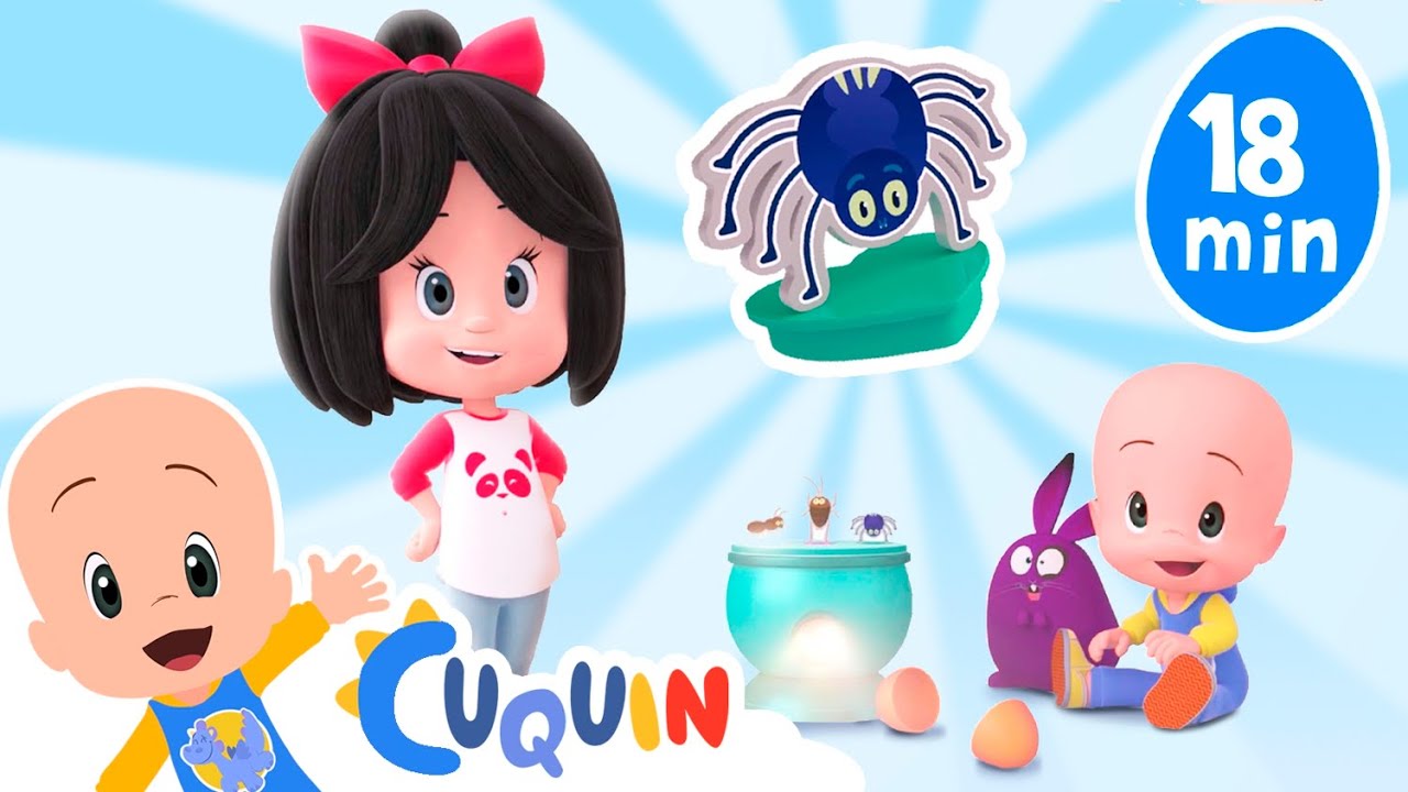 ¿Qué hay en el huevo? ¡Insectos! | Aprende con Cuquín