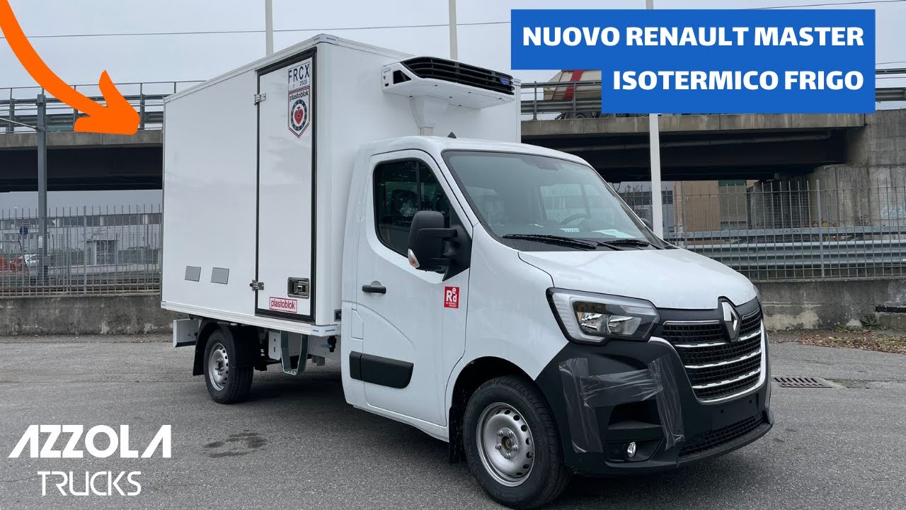 Azzolatrucks - Nuovo Renault Master 145.35 Isotermico Frigo Carrier Xarios