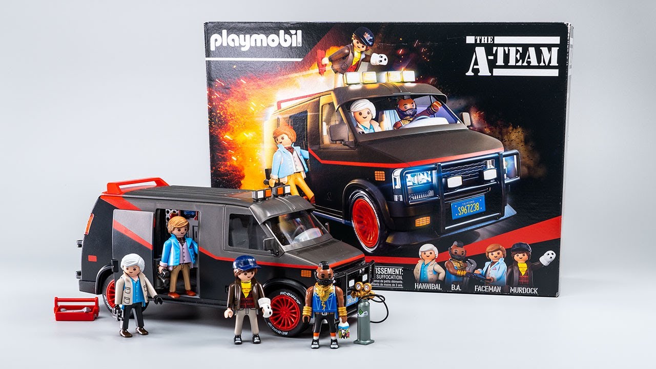 Der Kult-Van ist zurück! Unboxing und Review des A-TEAM Vans von Playmobil 70750