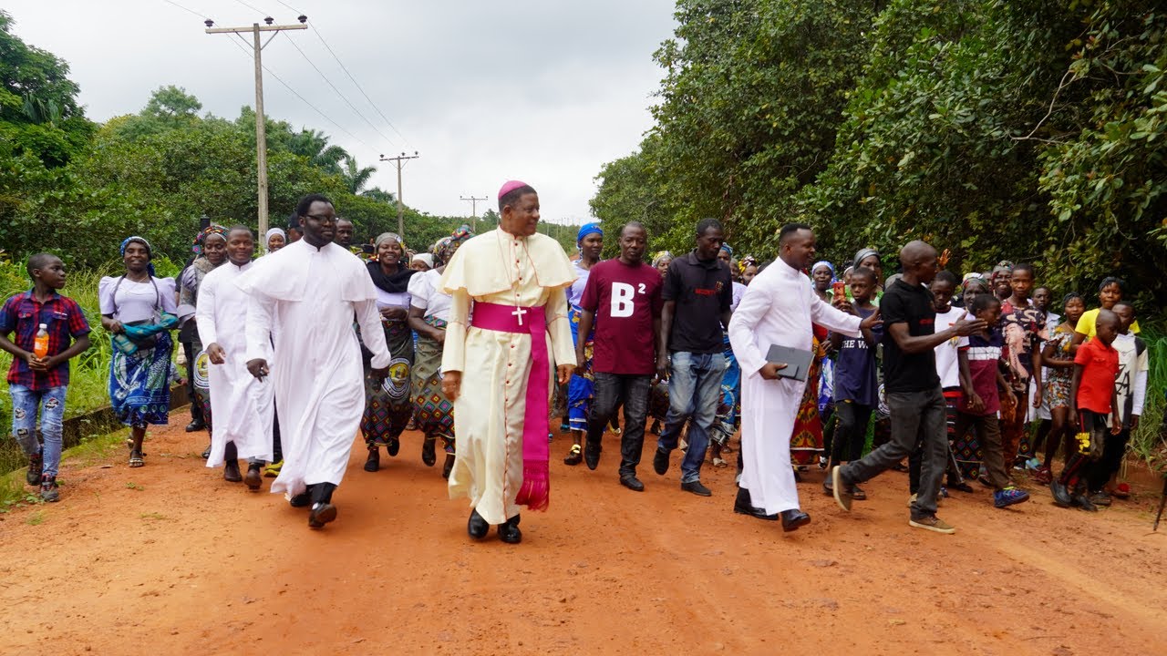 Bishop Onah's Pastoral Visit to Holy Family Parish, Imilike-Enu, Part I
