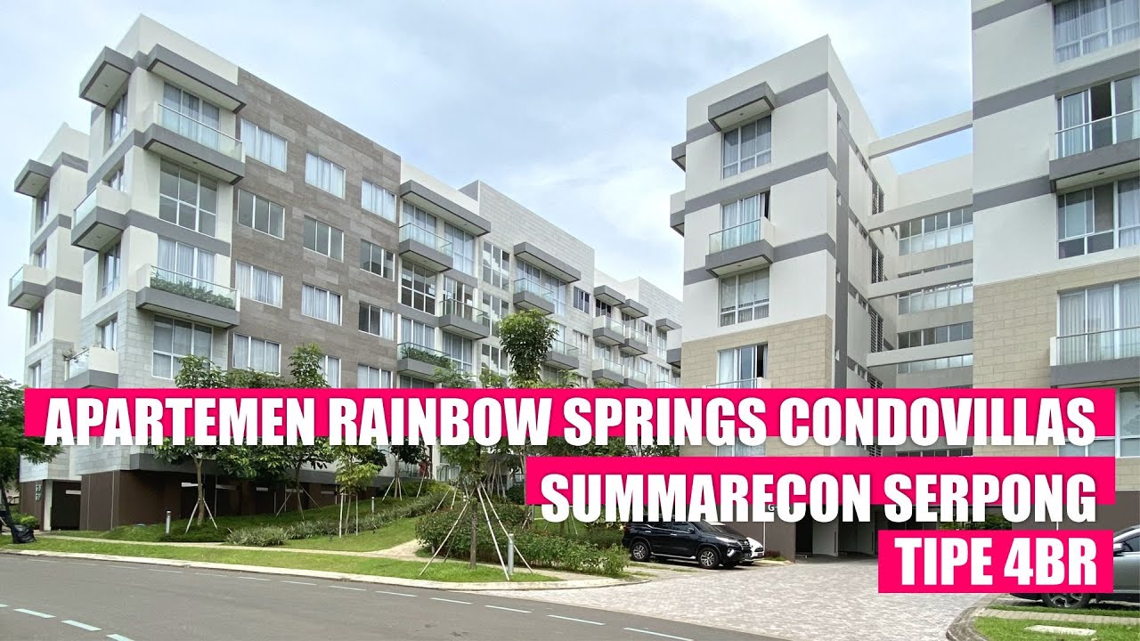 Apartemen Rainbow Springs Tipe 4+1BR Tour Show Unit