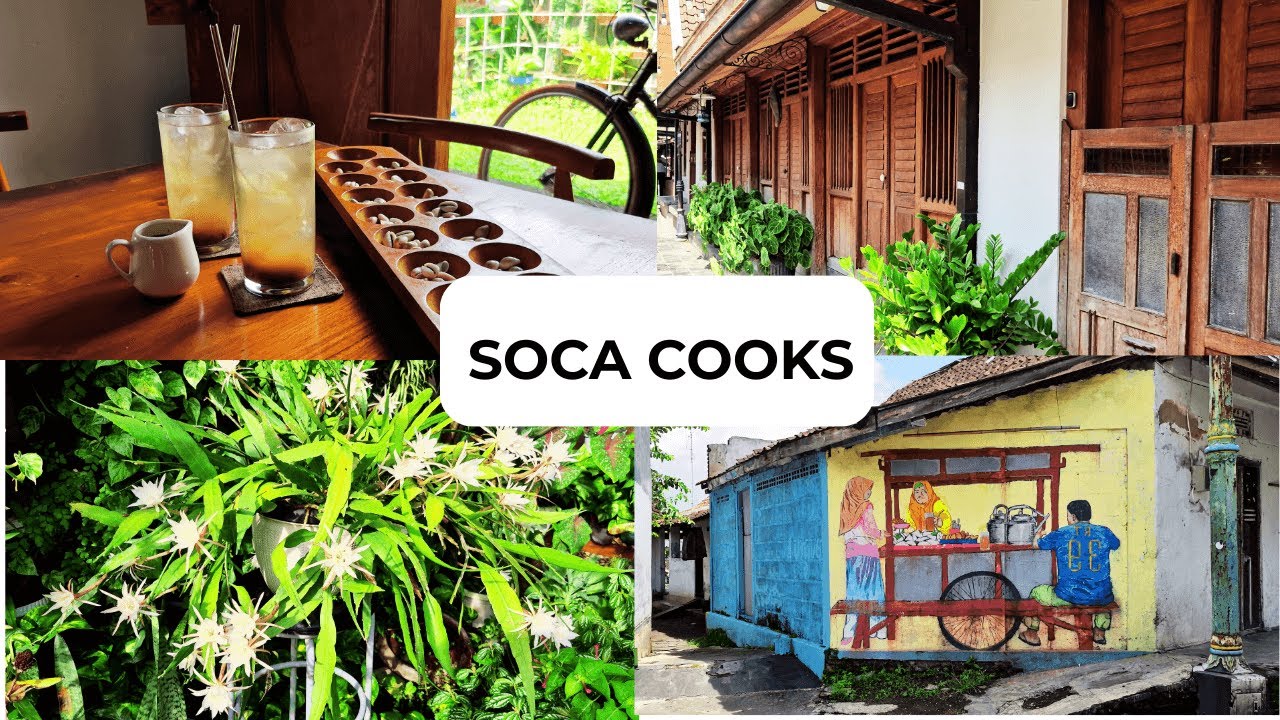 SOCA COOKS| Between Two Gates| Longkang Cafe| Masjid Gede & Makam Raja Mataram Kotagede, Yogya
