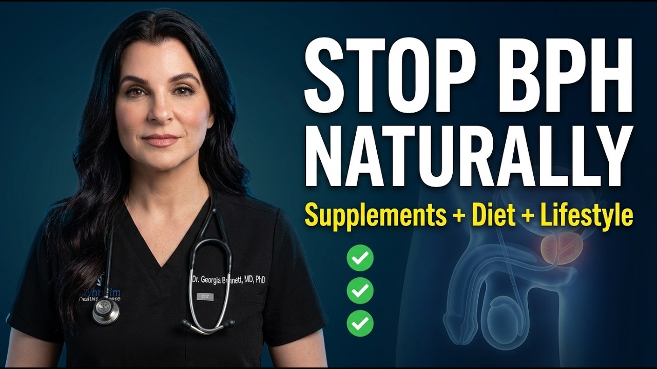 Natural BPH Treatment Plan Supplements + Diet + Lifestyle That Work Together
