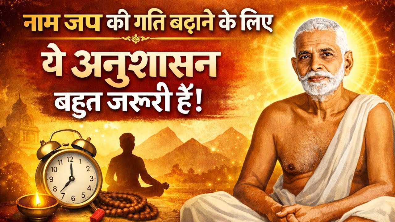 नाम जप तेज़ करने के लिए कौन-से अनुशासन अनिवार्य हैं। श्री रमण महर्षि की वाणी।।