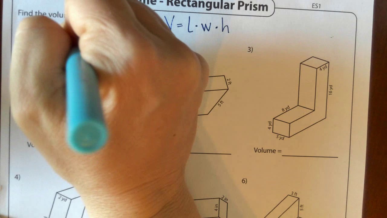 Volume of Composite Shapes Practice Problems