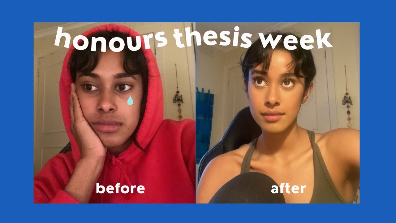 Honours thesis submission week *with multiple breakdowns* | Psychology Honours Vlog