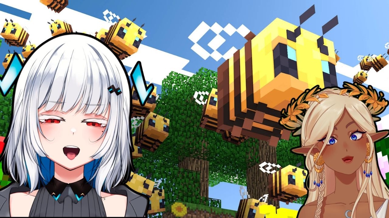 Le enseño a Amarys TODO lo que ha cambiado en nuestro mundo | Minecraft Collab ⛏️💚