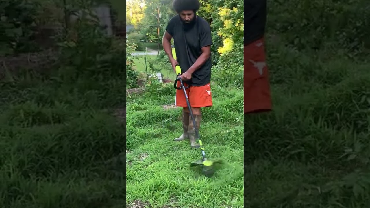 @RYOBITOOLSUSA  review on the new 18 volt whisper weed trimmer #ryobi #whisper #18voltryobi
