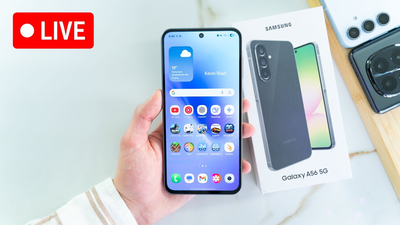 Gaming on the Galaxy A56 5G (First Stream/Minimal Commentary) #livestreamwithyoutube