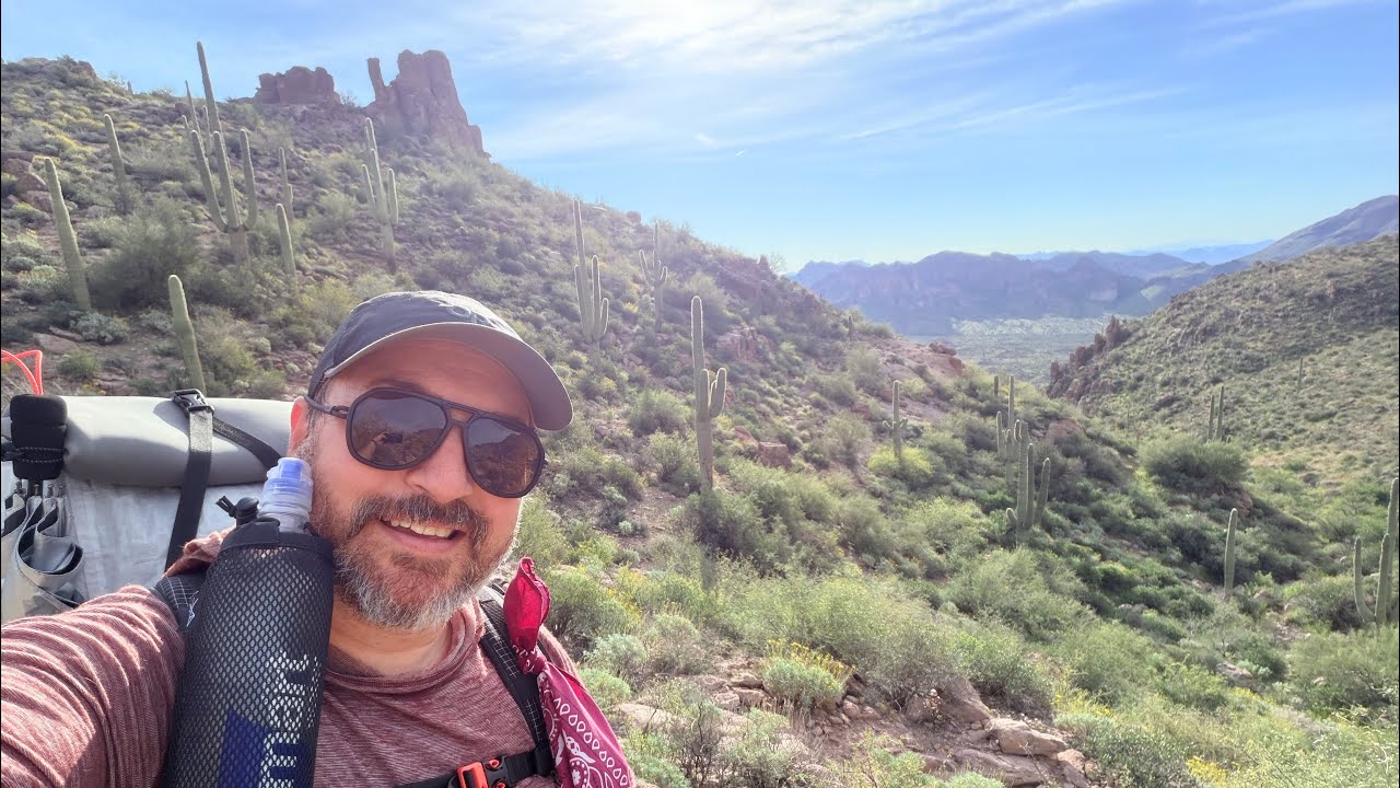 Superstition Mountains: ￼Dutchman’s Trail and Bluff Springs Loop, AZ 
