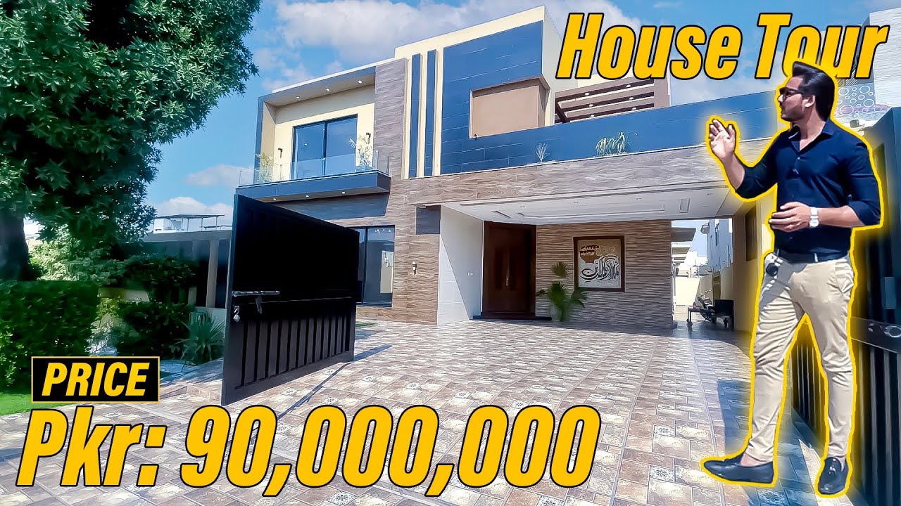 Modern Design House Tour in DHA Lahore #housetour #home #houseforsale