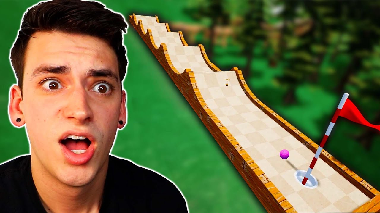 INSANE HOLE-IN-ONE SHOTS! *with @RyanBrackenGaming* (Golf It)