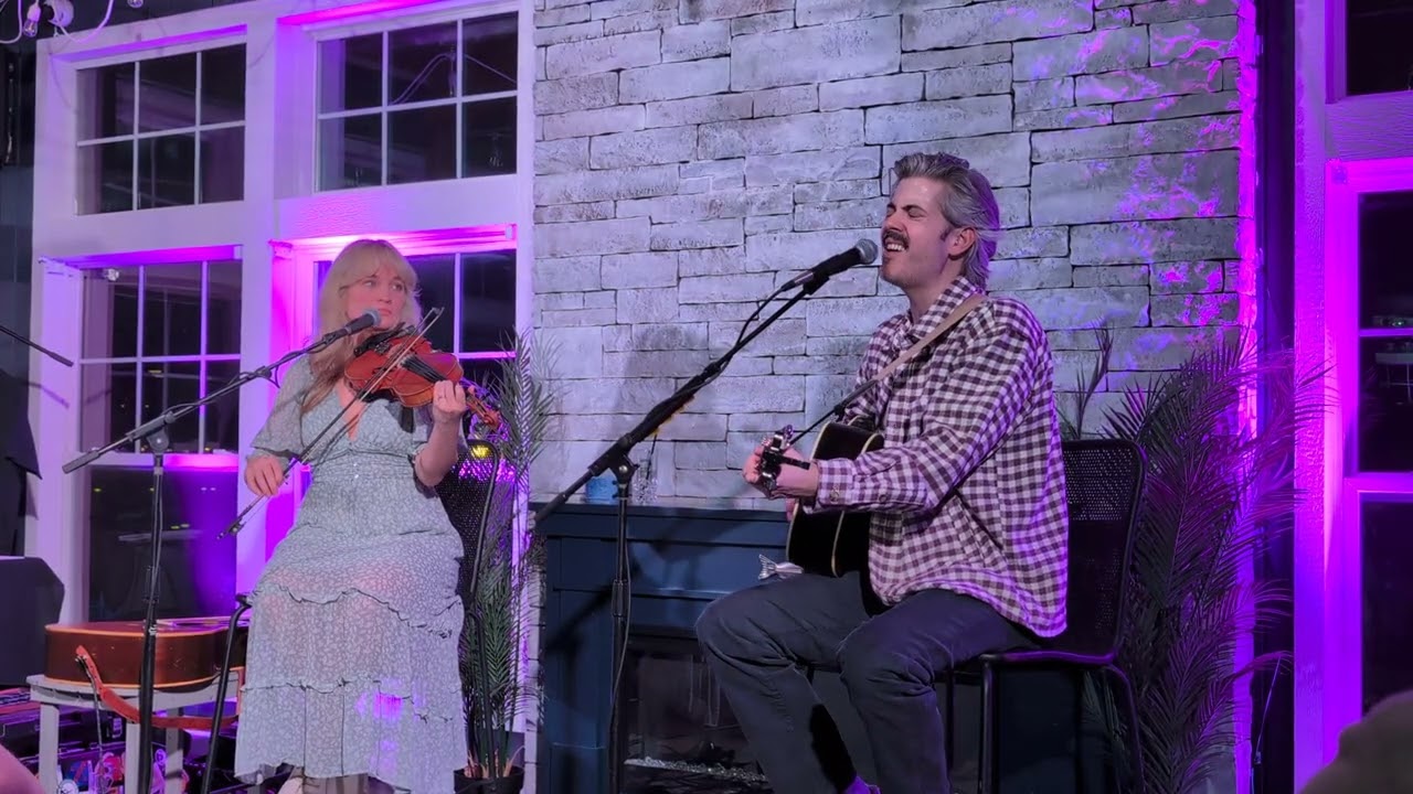 Dan Hubbard performing Number 2 at Harbor Stories Unplugged with Jessica Willis Fisher 