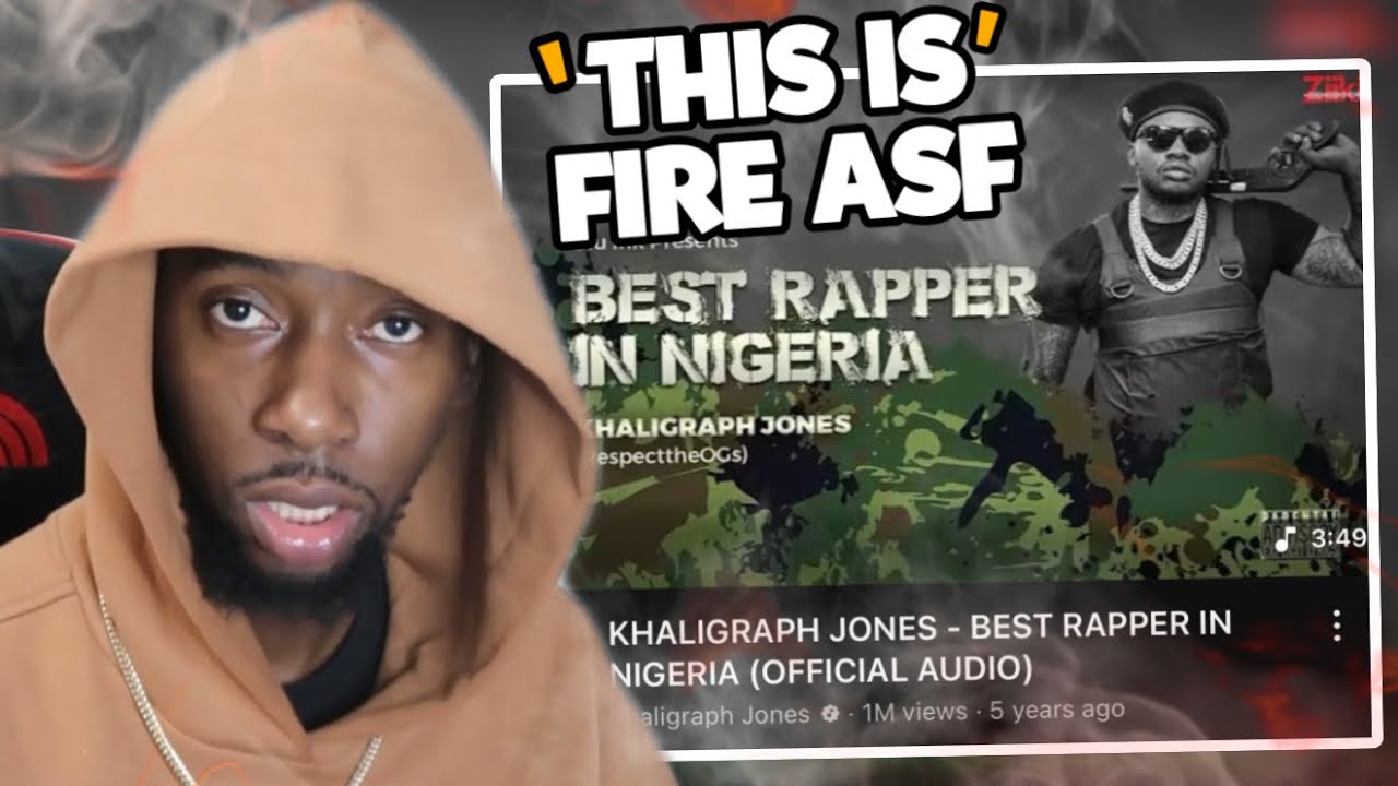 RB 🇯🇲| REACTS TO KENYA 🇰🇪 MUSIC! KHALIGRAPH JONES - BEST RAPPER IN NIGERIA
