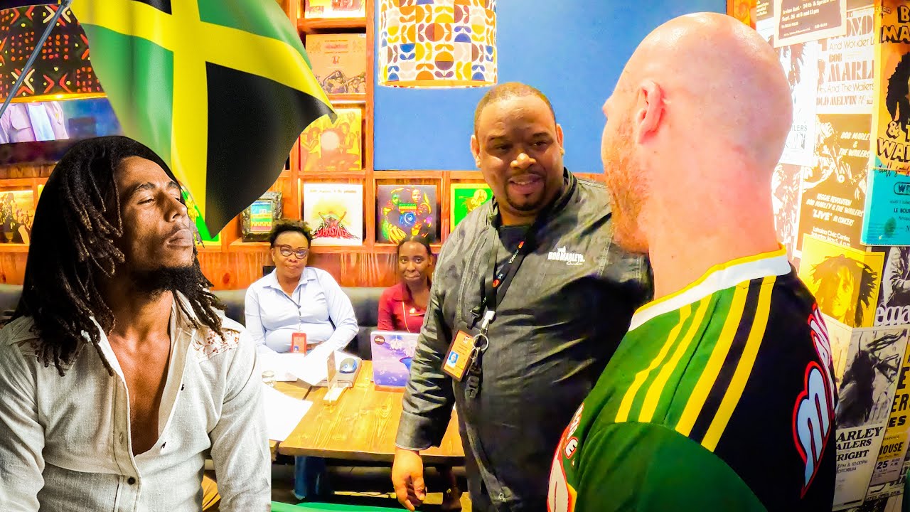 Bob Marley's Restaurant At Montego Bay Airport In Jamaica 🇯🇲