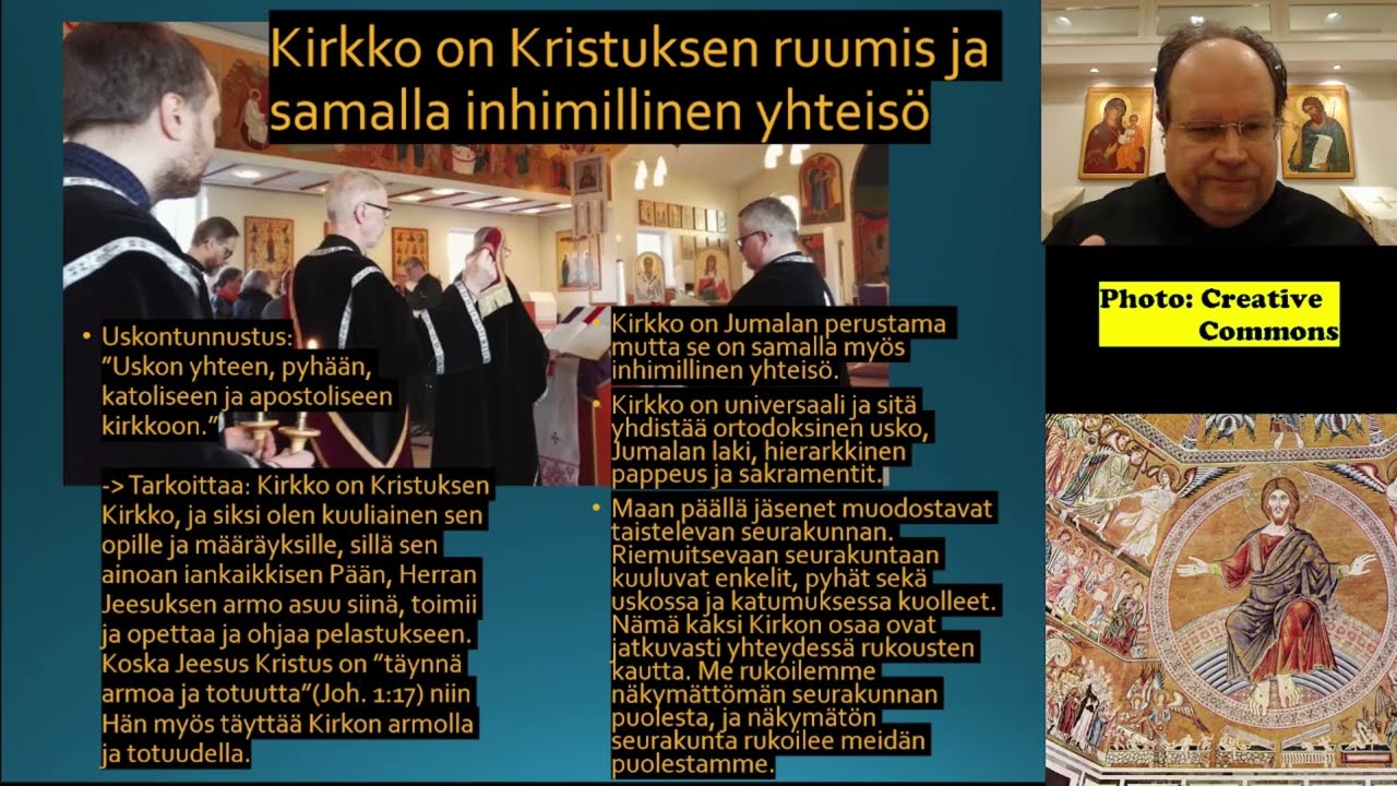 Nikealais-konstantinopolilainen uskontunnustus, 8.: Kirkko, osa 2/2