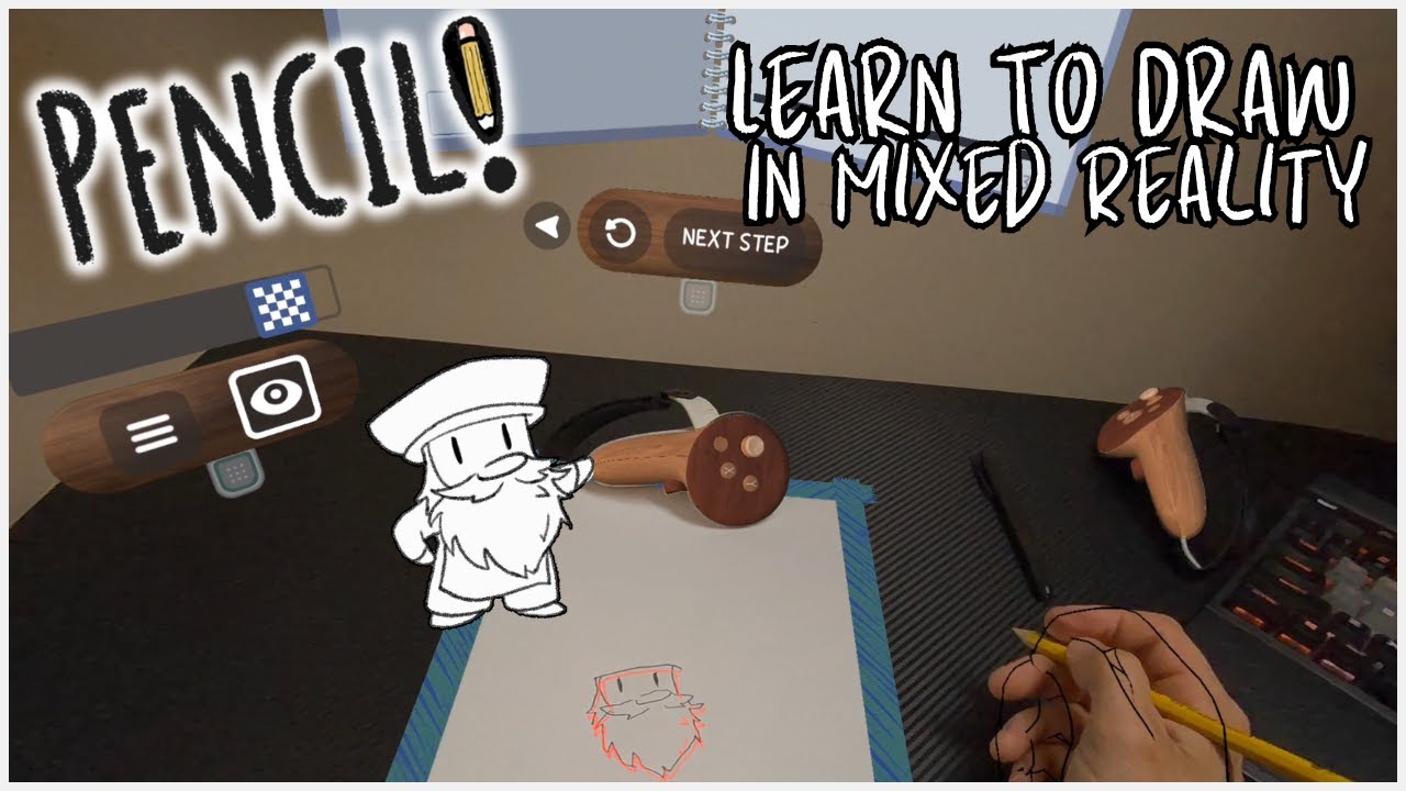 Mixed Reality Drawing On Quest 3 | Pencil!