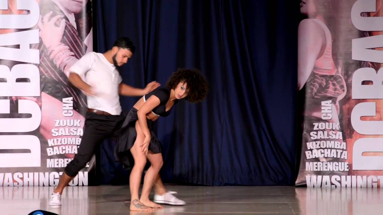 Aline Cleto & Charles Espinoza at DC Bachata Congress 2015