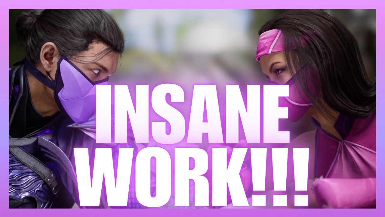 Mileena's AIR HOMING STRIKES are nothing to be PLAYED WITH!  MK1