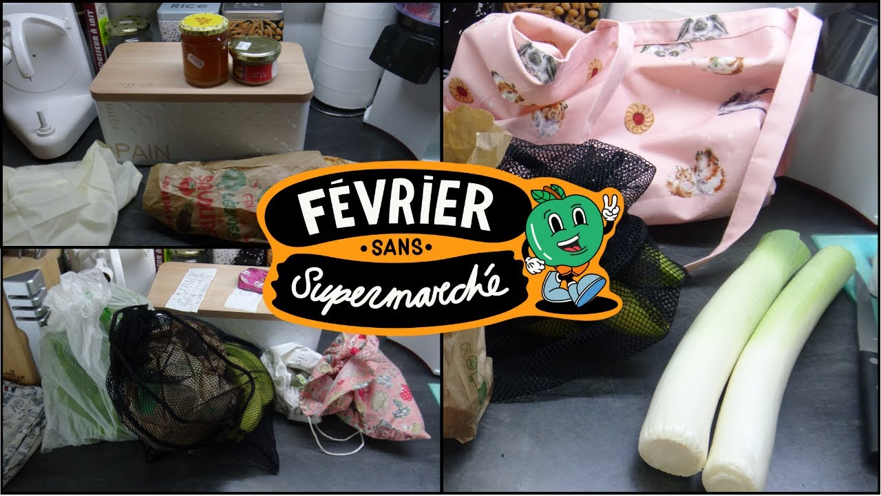 Je teste le défis février sans supermarché🛒🛍️