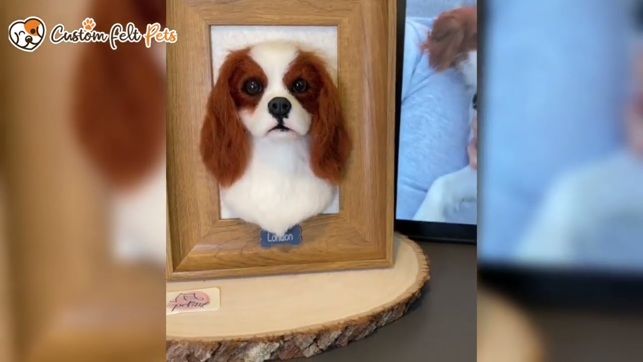 Custom Needle Pet. Our customized felt pets are the perfect way to keep your furry friends close.