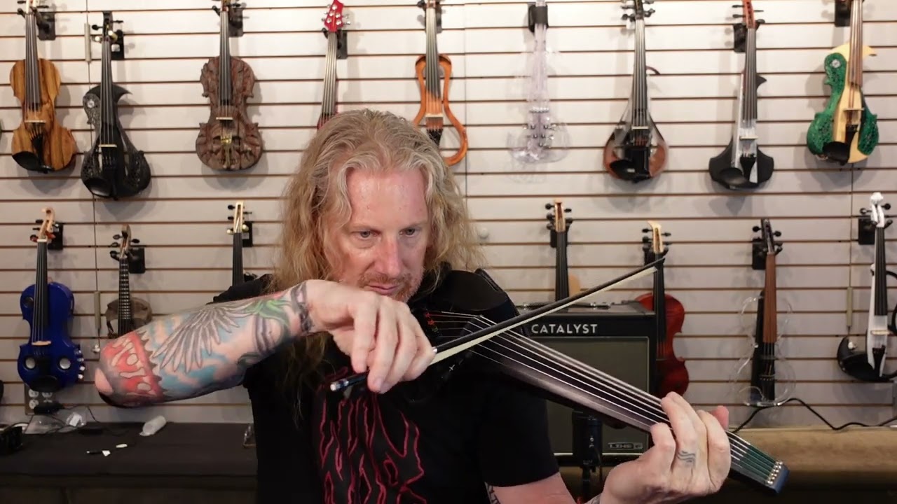 Line6 Catalyst Amp on Violin