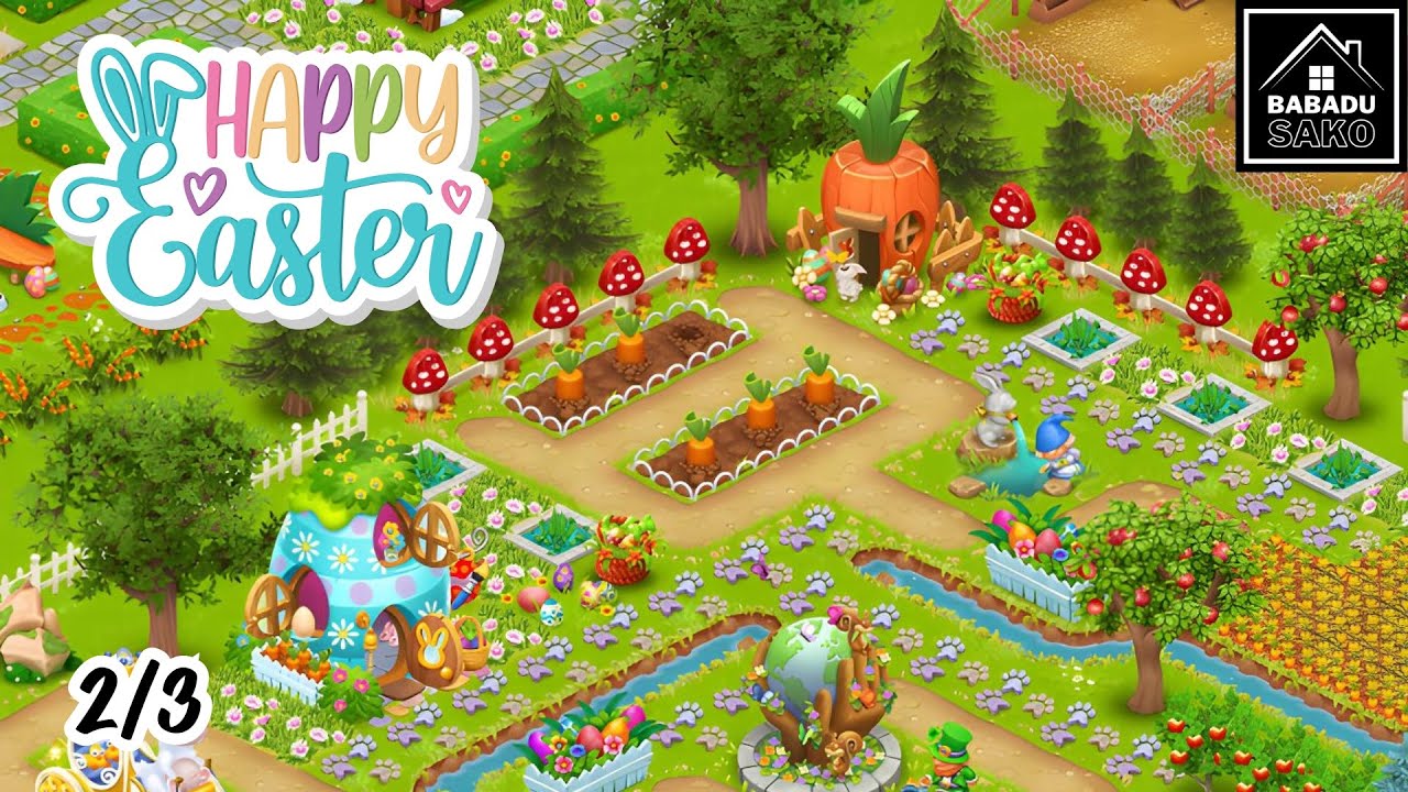 EP.277 : Happy Easter part 2/3 - HayDay FarmDesign!