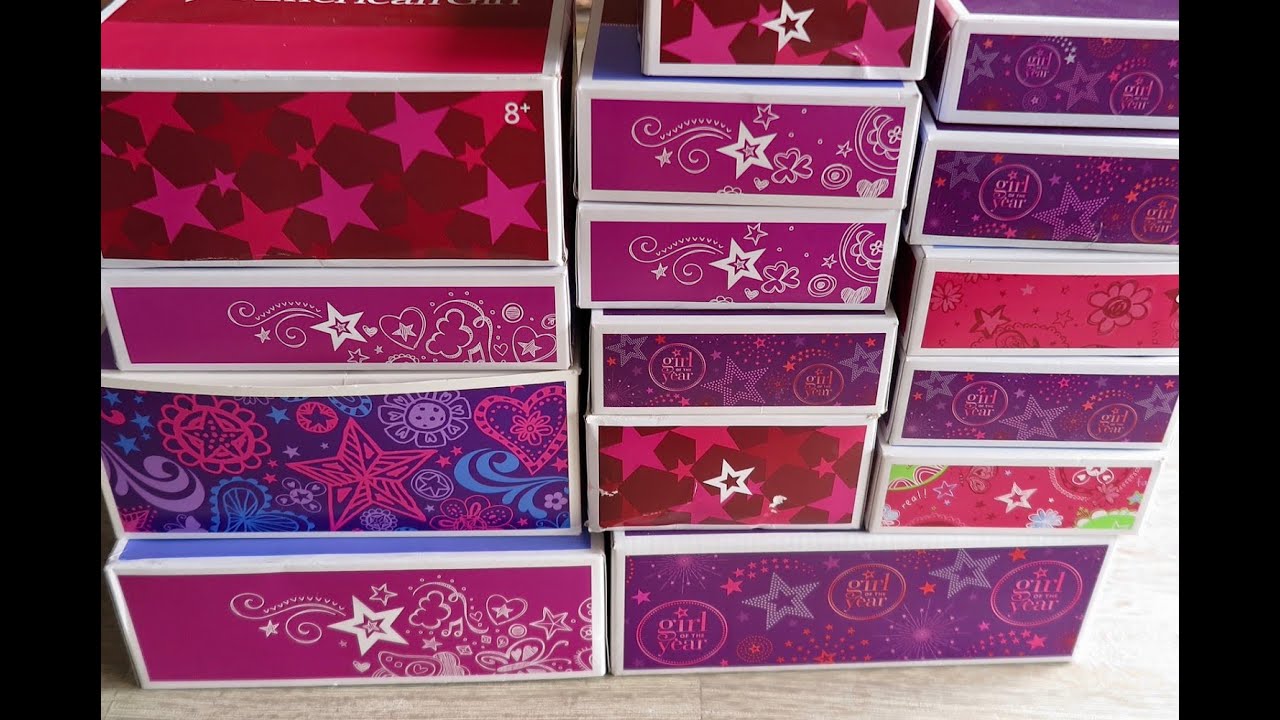 HUGE MYSTERY SURPRISE BOX FULL OF AMERICAN GIRL ITEMS!!