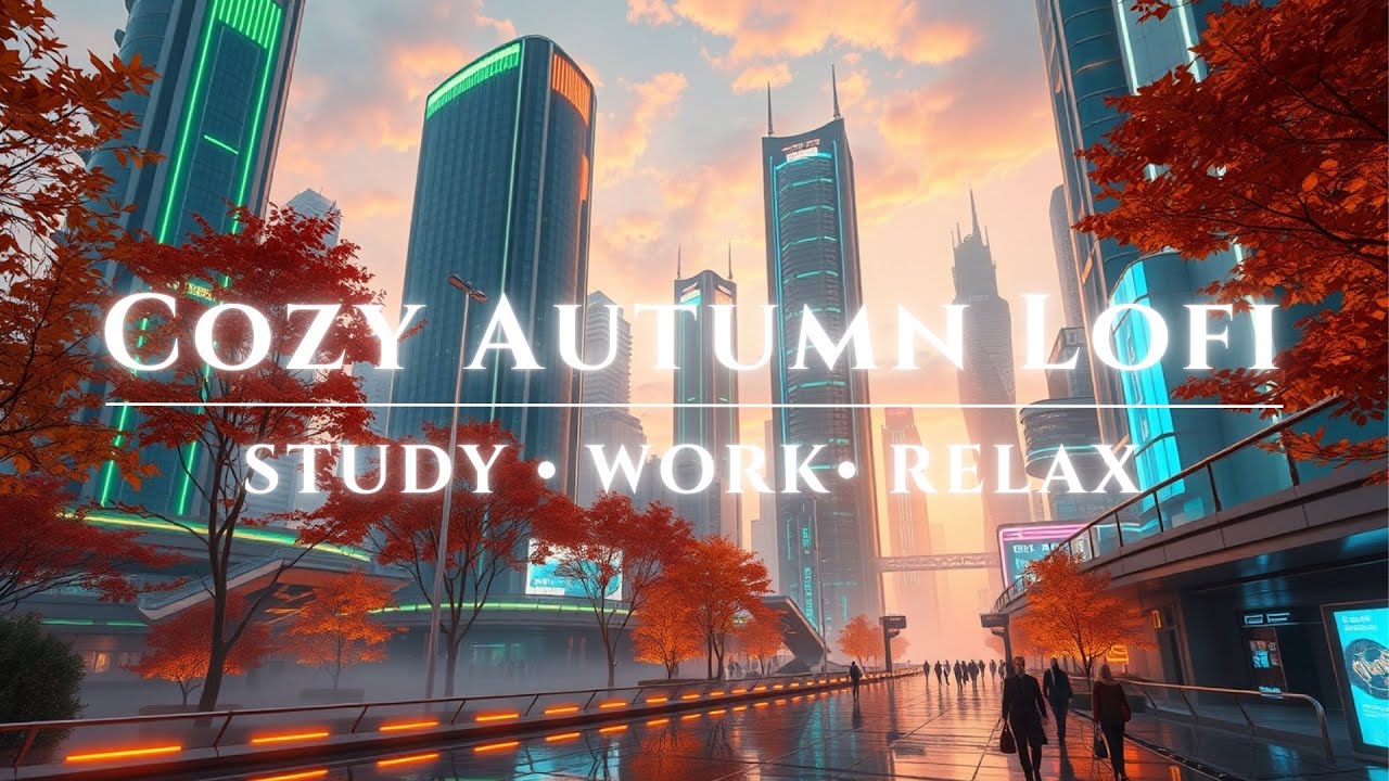 Autumn Lofi 🍂 Cozy Music to Study, Relax & Focus | Fall Playlist 🎧🎶
