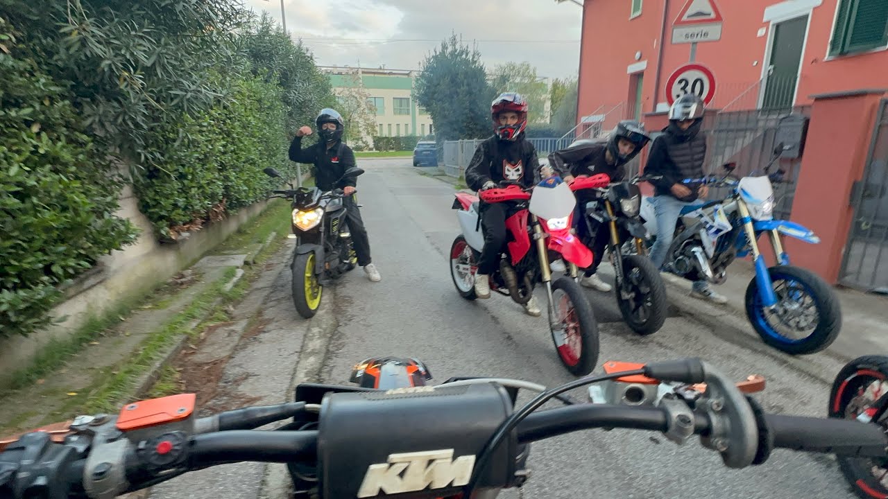 Sunset/night ride Ktm sx 125, Tm Fi 125, Beta Tpr 86, Hm tpr 86, Mt-125, Generic airsal 70