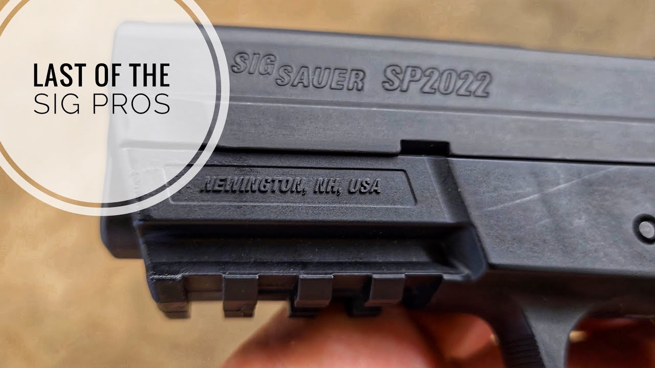 Прощай, мой Sig Sauer SP2022 9mm