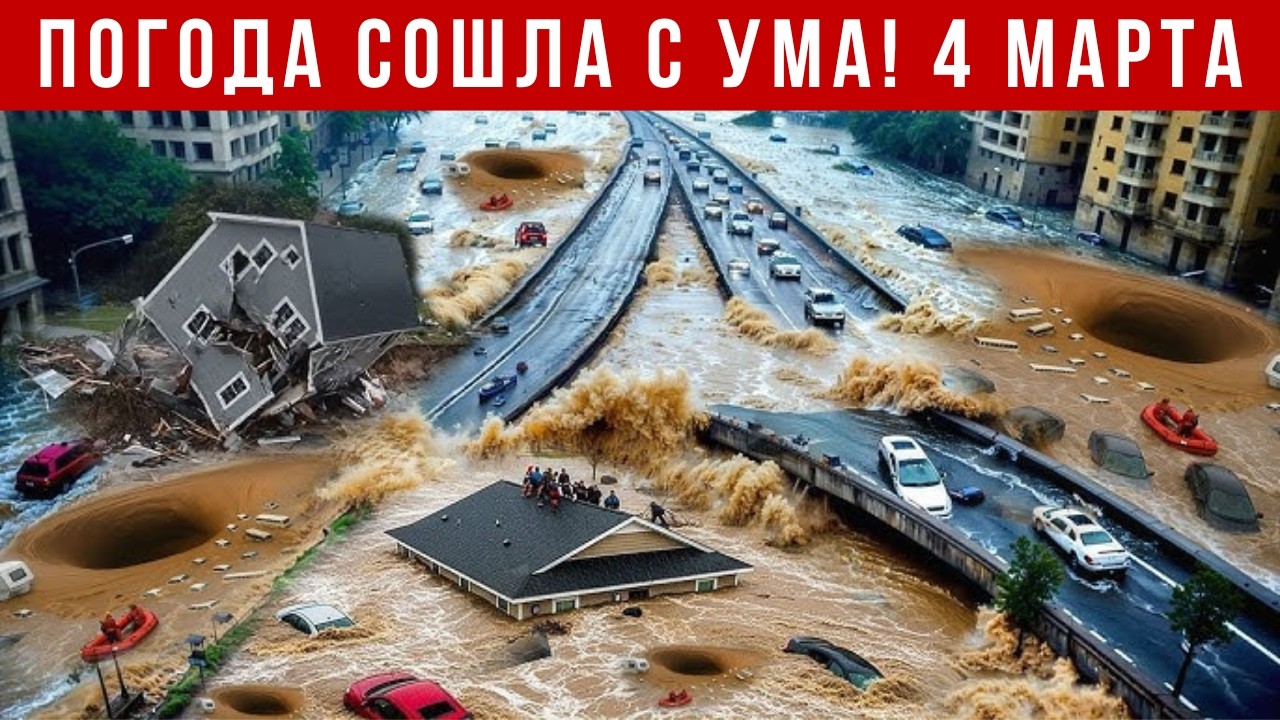 Новости Сегодня 04.03.2026 - Катаклизмы, ЧП, События дня | Россия Китай Индия США Европа