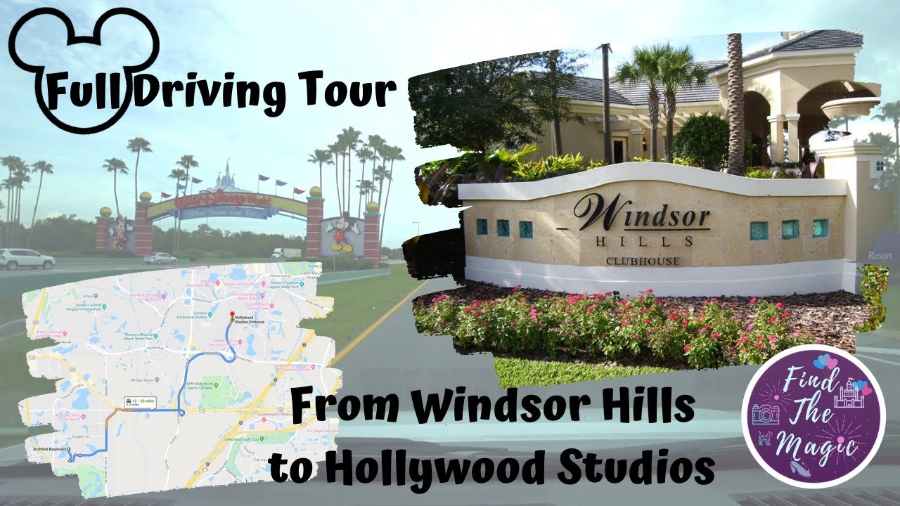 Driving From Windsor Hills Resort to Disney's Hollywood Studios | Florida July 2017
