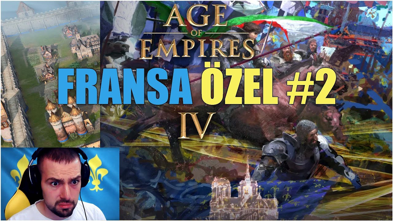 Age of Empires IV FRANSA ÖZEL S5.2 - Hızlı 2 Ana Bölge  | AoE4 Fransa