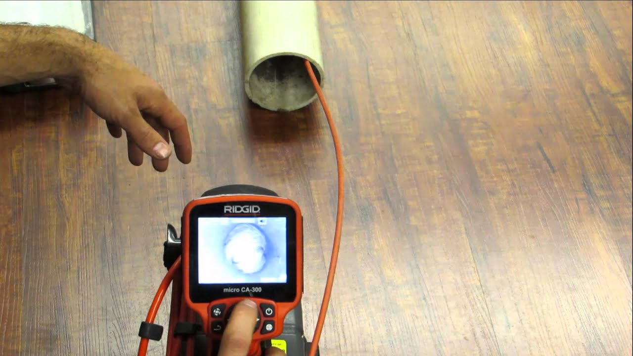 Gap Power Ridgid Sewer Camera Instructional Video
