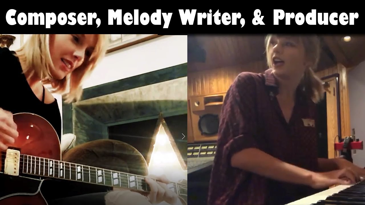 Taylor Swift Being a Composer, Melody Writer, and Producer For Over 45 Minutes Straight