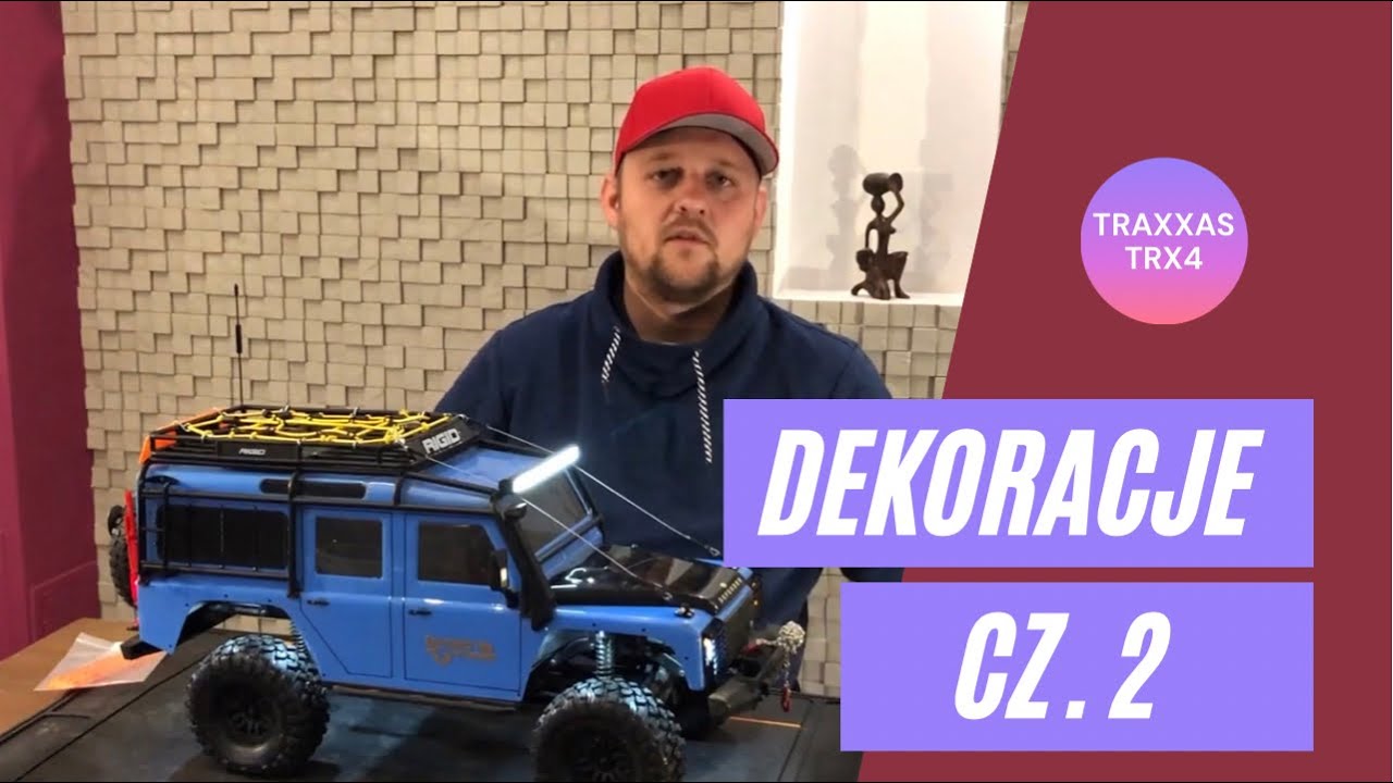 Traxxas TRX-4 - kolejne akcesoria dekoracyjne