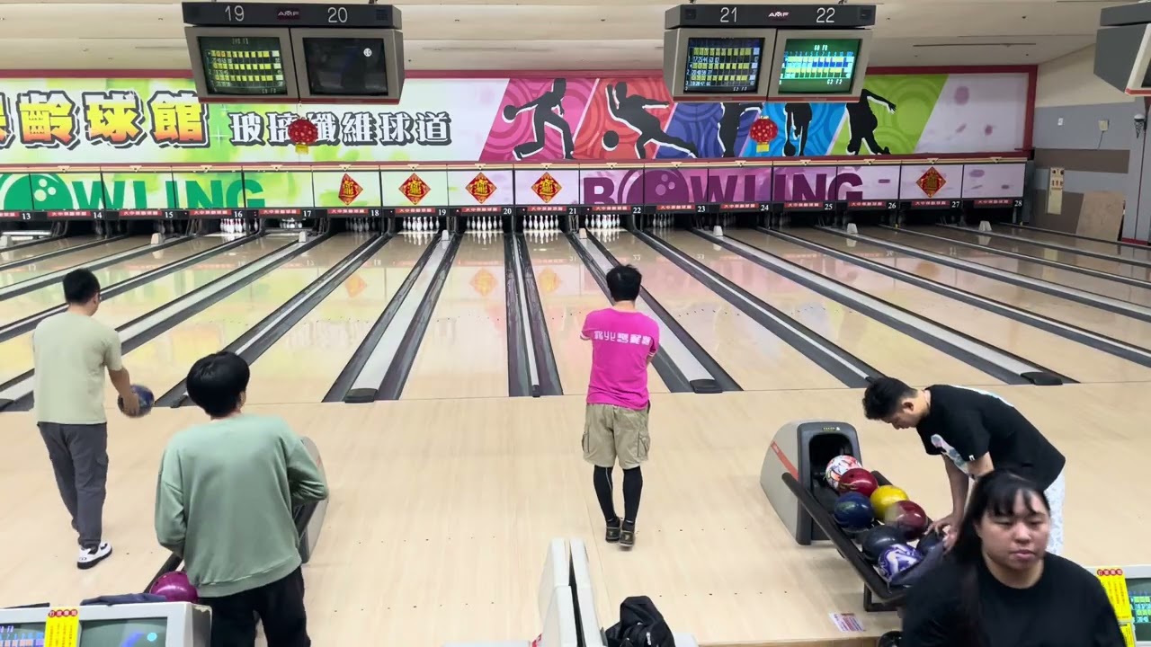 大中暗工教BOWLING TIME2/26第四局