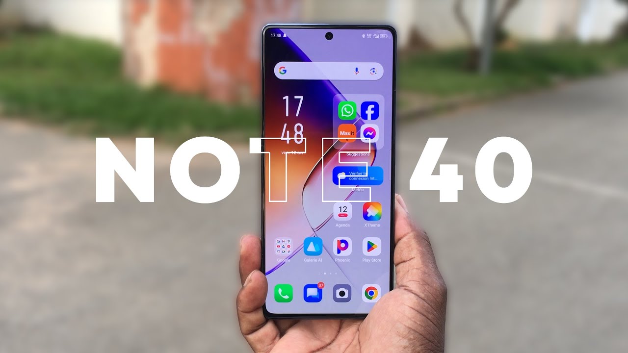 Infinix Note 40 : Test Complet
