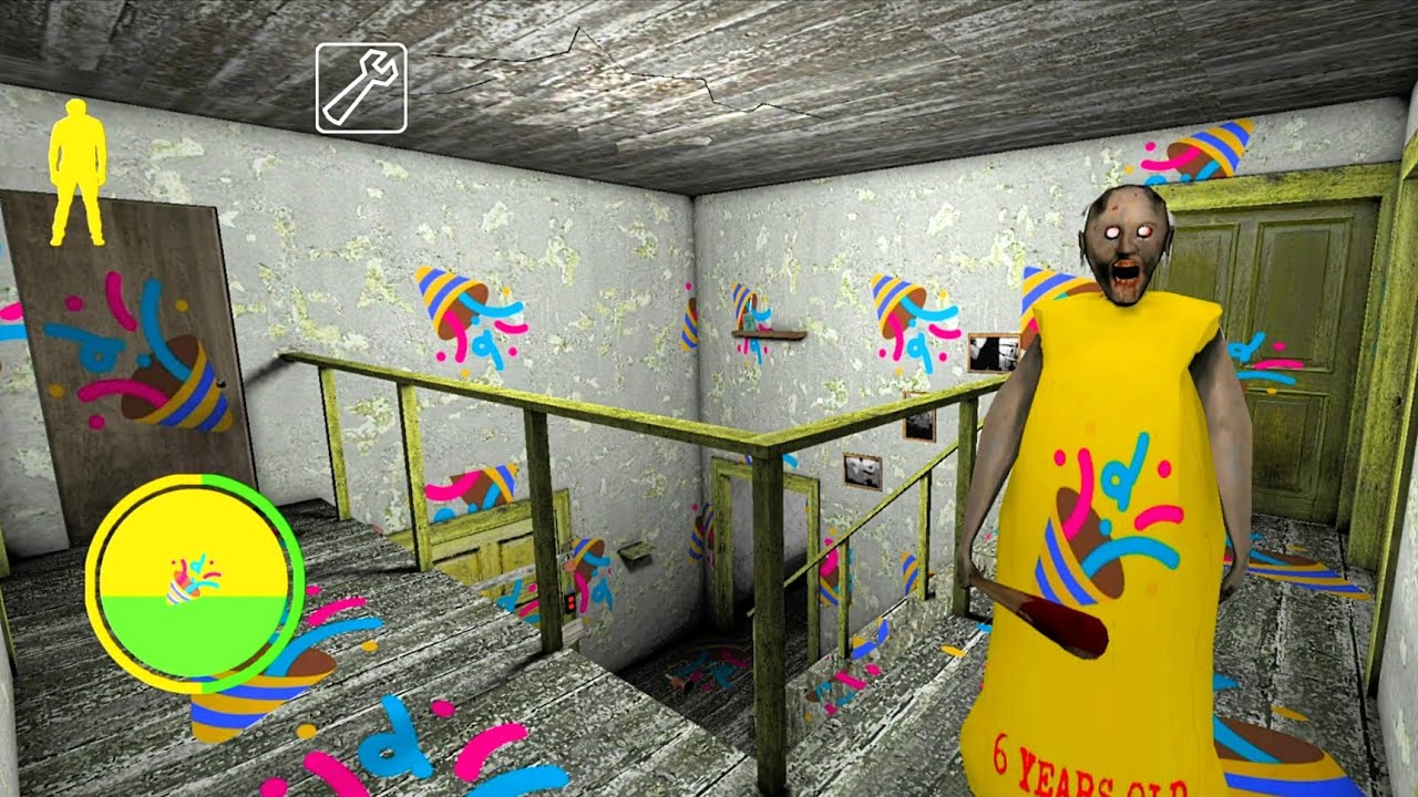 Granny Game Horror Escape Gameplay | Granny Birthday Mod Ep1