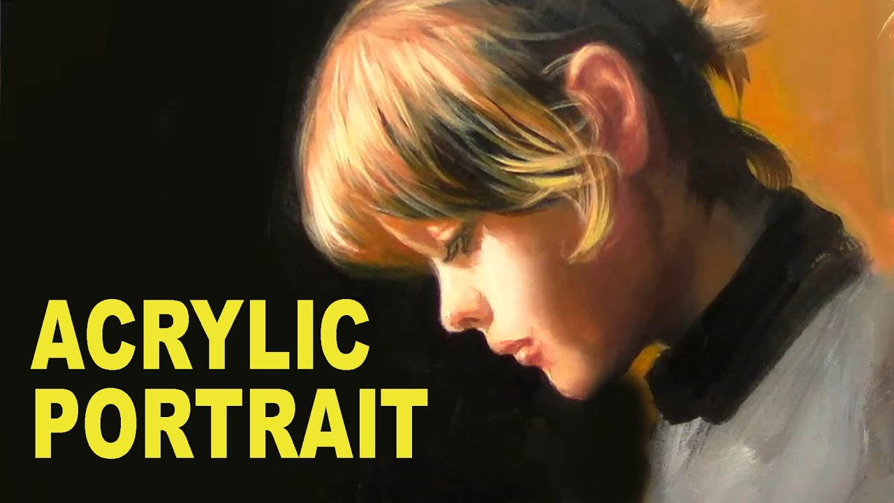See the Magic of Acrylic Painting Step by Step!