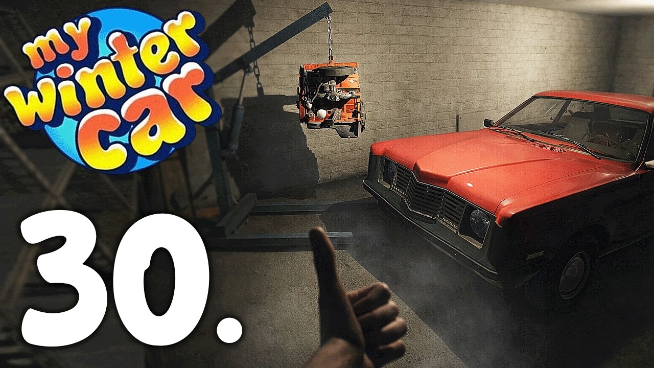 TERMINÉ EL MOTOR después de 90 HORAS DE JUEGO #30 - My Winter Car GAMEPLAY ESPAÑOL