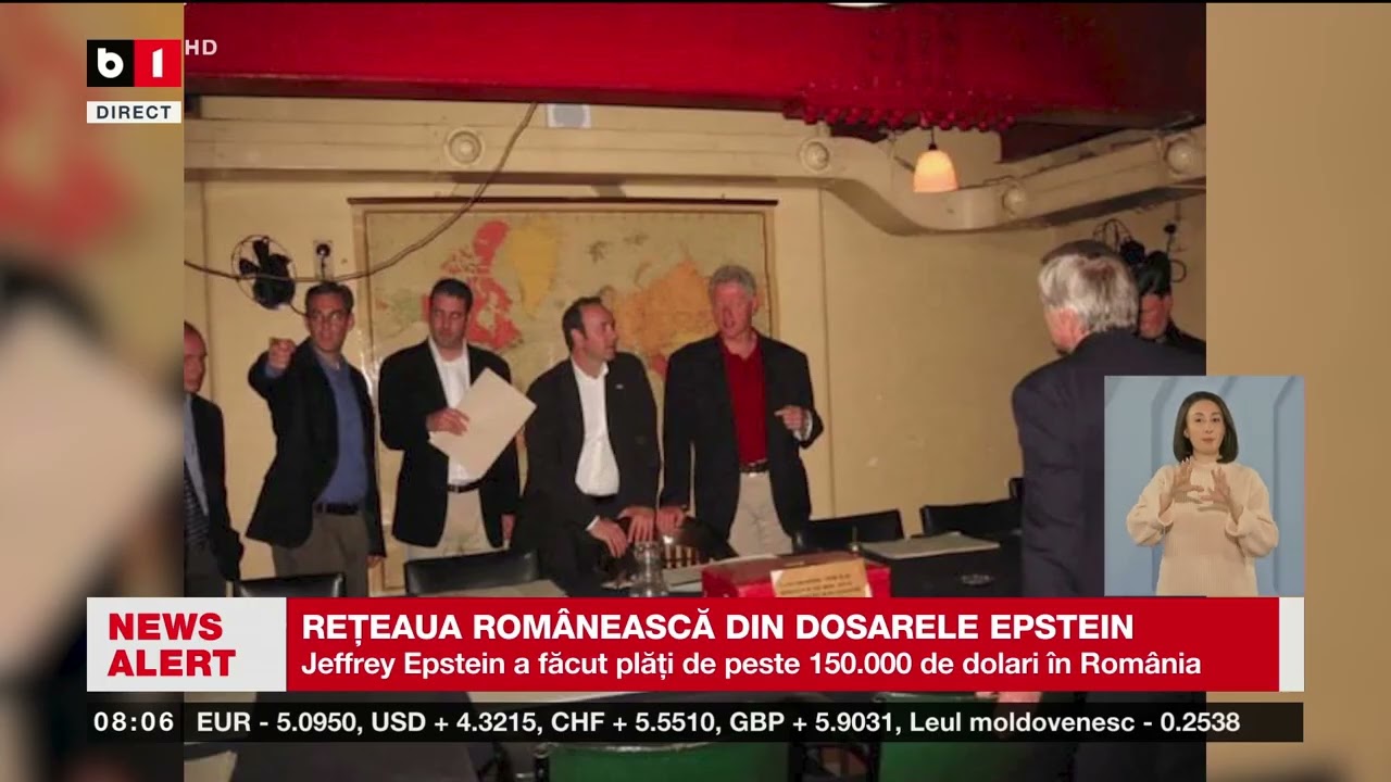 REȚEAUA ROMÂNEASCĂ DIN DOSARELE EPSTEIN_Știri B1TV_4 febr. 2026