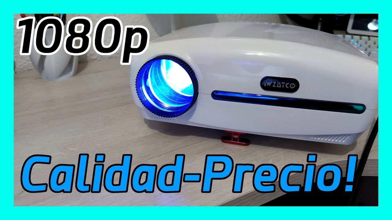 El mejor PROYECTOR 1080p (Full HD) CALIDAD-PRECIO de 2020 | 143€ WZATCO C2